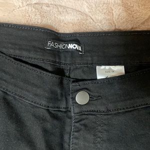 black fashion nova jeans